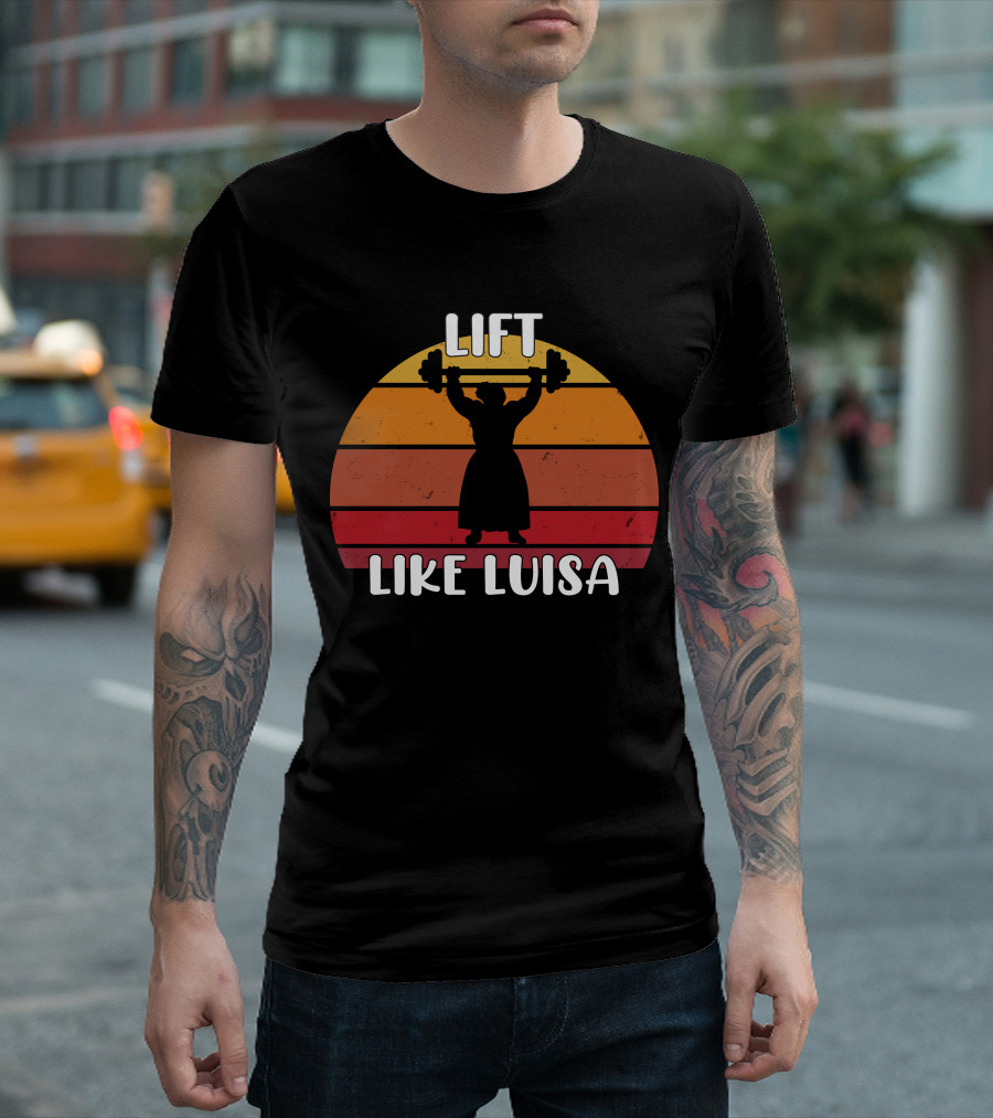 Lift Like Luisa Encanto Vintage Sunset T-Shirt