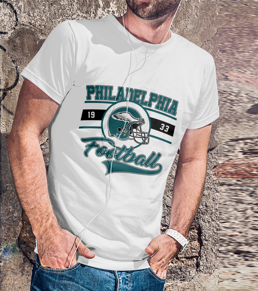Philadelphia Football Bird Gang 1933 Eagles T-Shirt