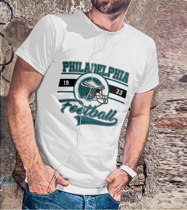 Philadelphia Football Bird Gang 1933 Eagles T-Shirt