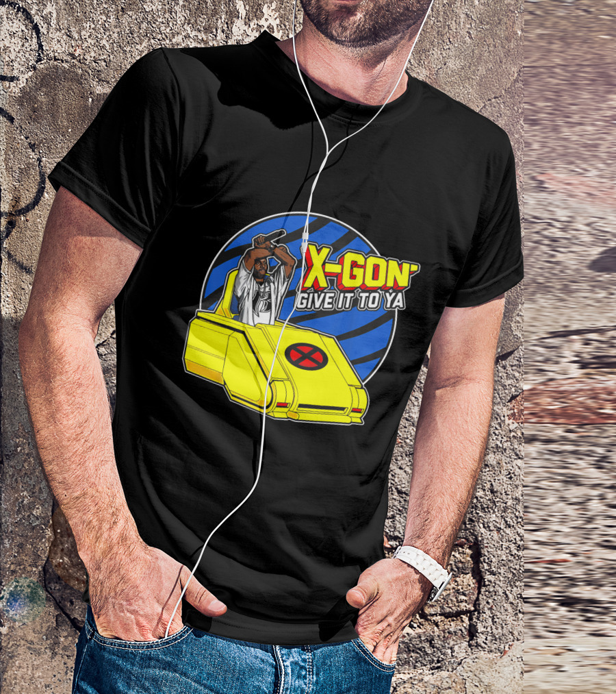 X Gon' Give It To Ya Professor X Inspired Yellow Hoverchair T-Shirt