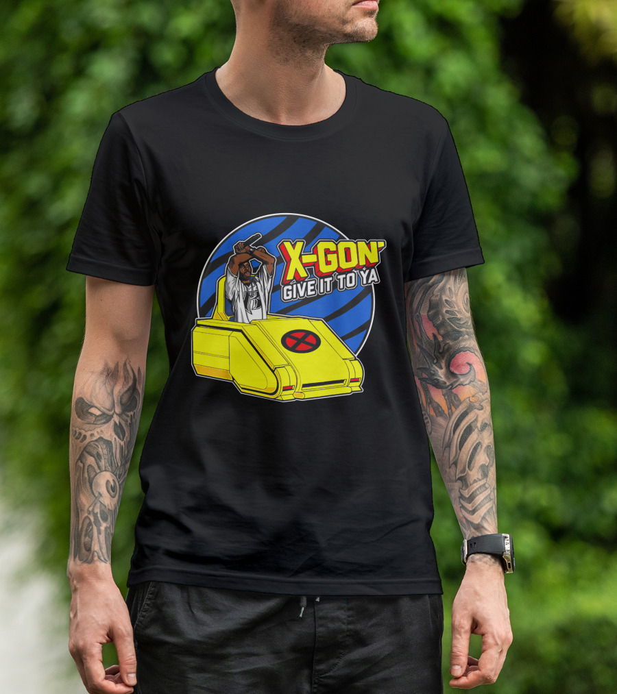X Gon' Give It To Ya Professor X Inspired Yellow Hoverchair T-Shirt
