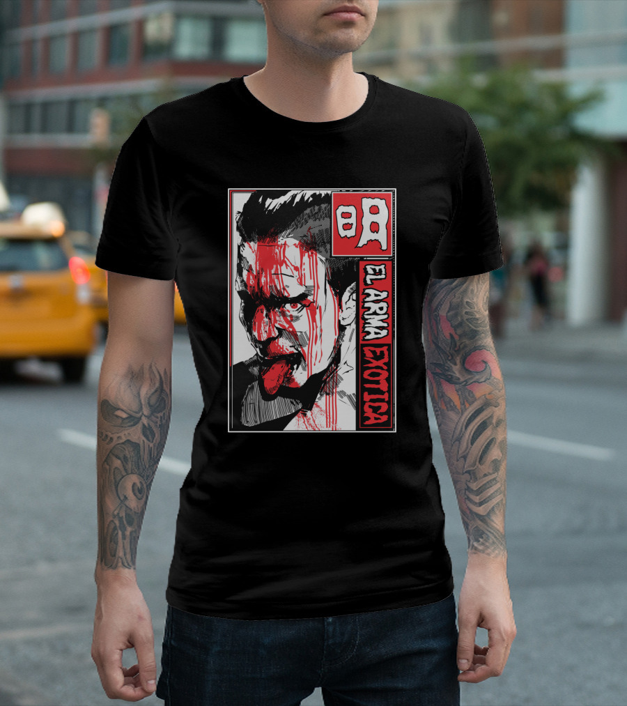 Blood-Soaked Akira El Arma Exotica Manga T-Shirt