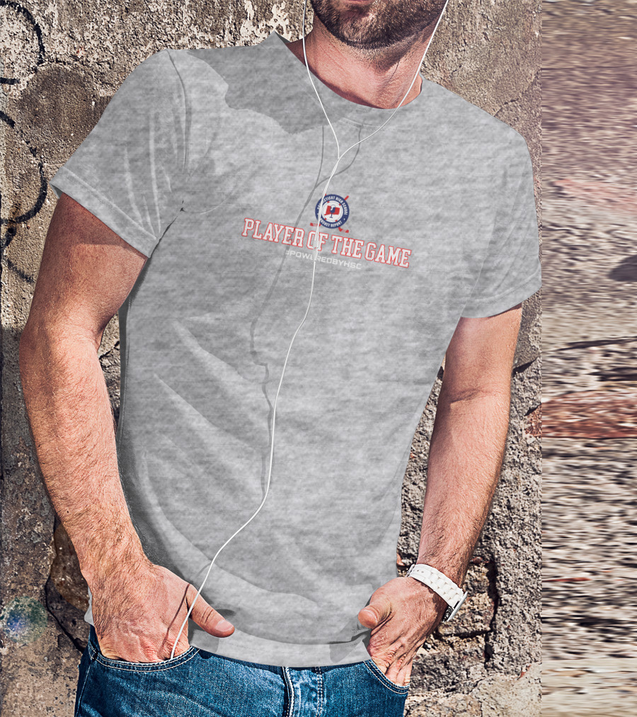 Player Of The Game Hockey Sports Center #PoweredByHSC T-Shirt