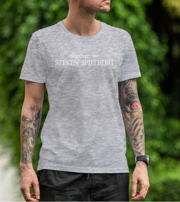 Directed By Steven Spielberg Iconic Movie Director T-Shirt