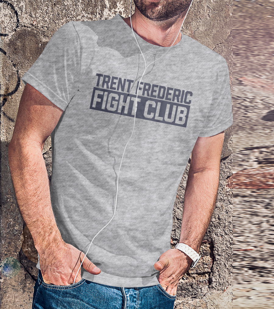 Boston Bruins Trent Frederic Fight Club Hockey T-Shirt