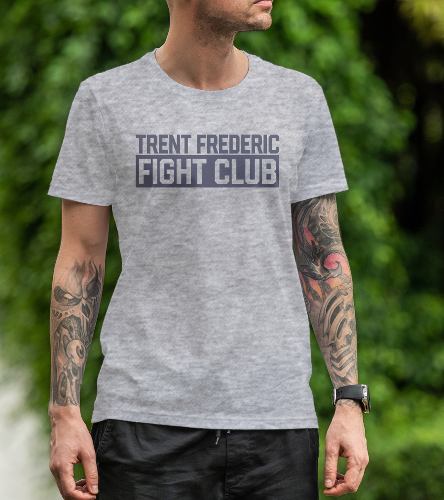 Boston Bruins Trent Frederic Fight Club Hockey T-Shirt