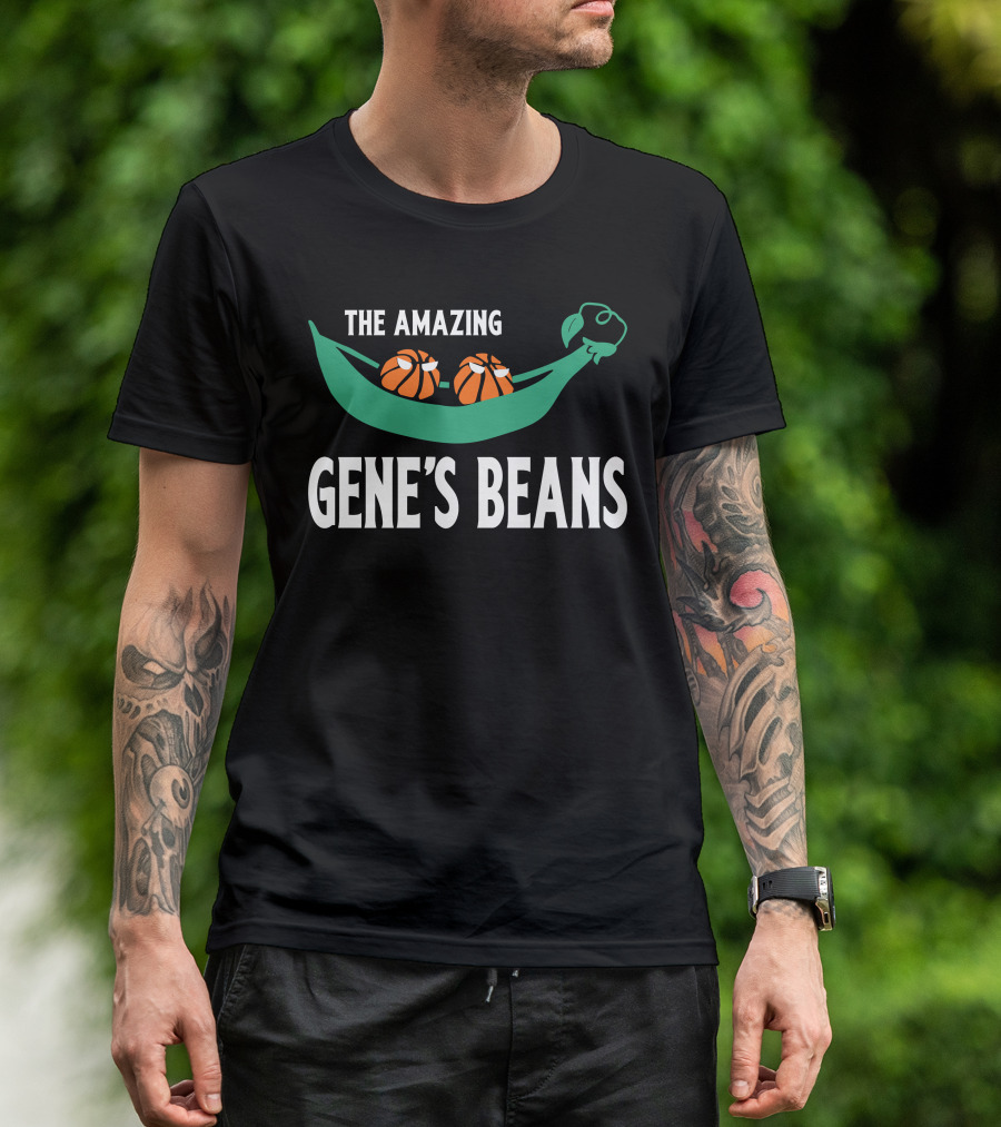 The Amazing Gene's Beans Basketball Peapod T-Shirt
