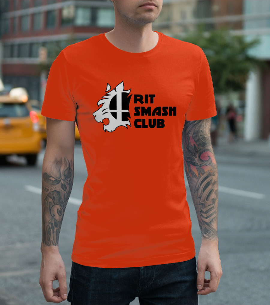 RIT Smash Club Super Smash Bros Tiger T-Shirt