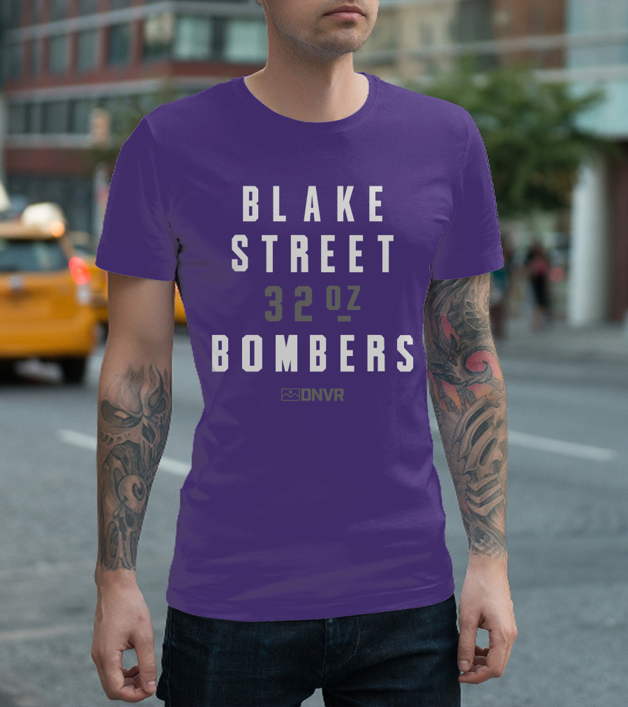 BLAKE STREET 32 Oz BOMBERS DNVR T-Shirt