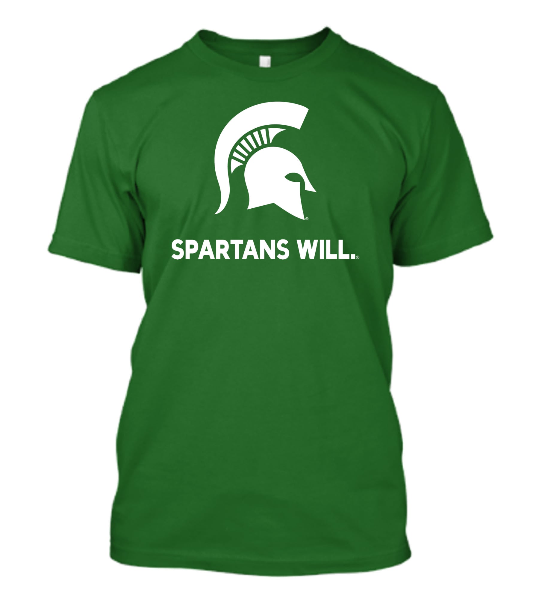 Spartans Will Michigan State Helmet T-Shirt