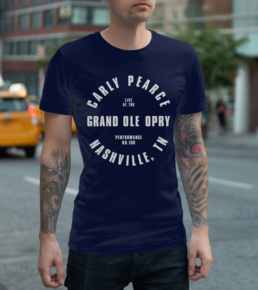 Carly Pearce Live at the Grand Ole Opry Performance No.100 Nashville, TN T-Shirt