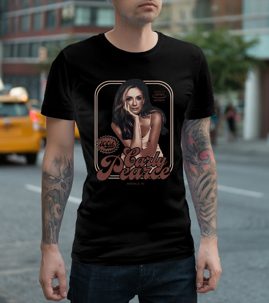 Carly Pearce Grand Ole Opry Member 100th Show Nashville, TN T-Shirt