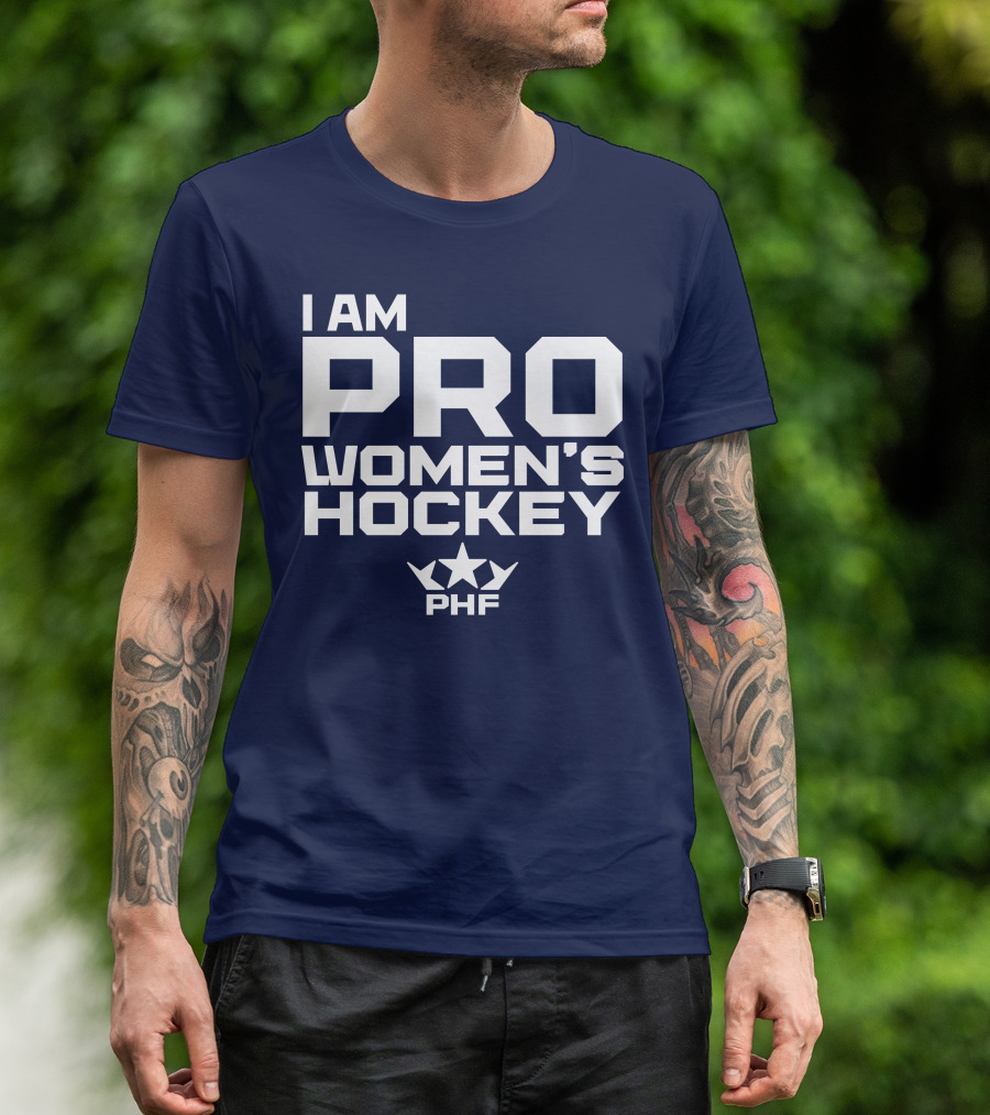 Arizona Coyotes I Am Pro Women's Hockey PHF T-Shirt