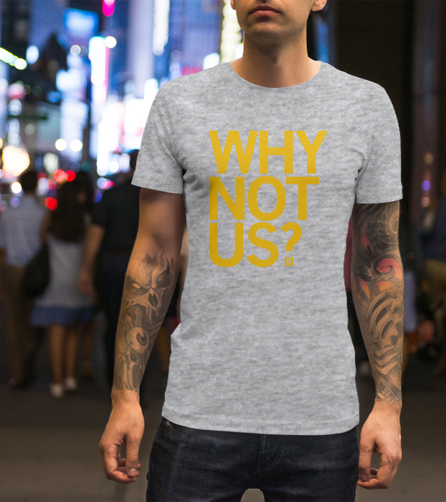 Lisa Bluder Why Not Us? T-Shirt