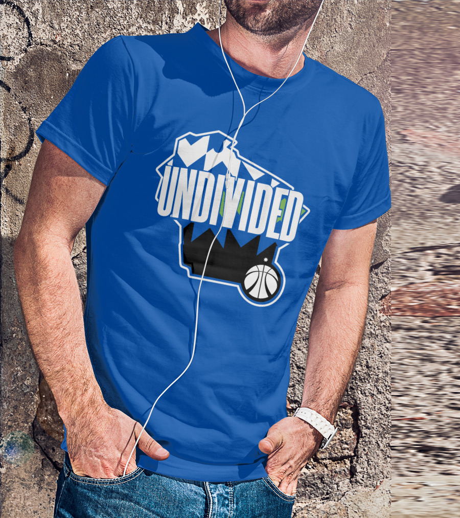 Pat Connaughton Undivided Milwaukee Basketball Map Blue T-Shirt