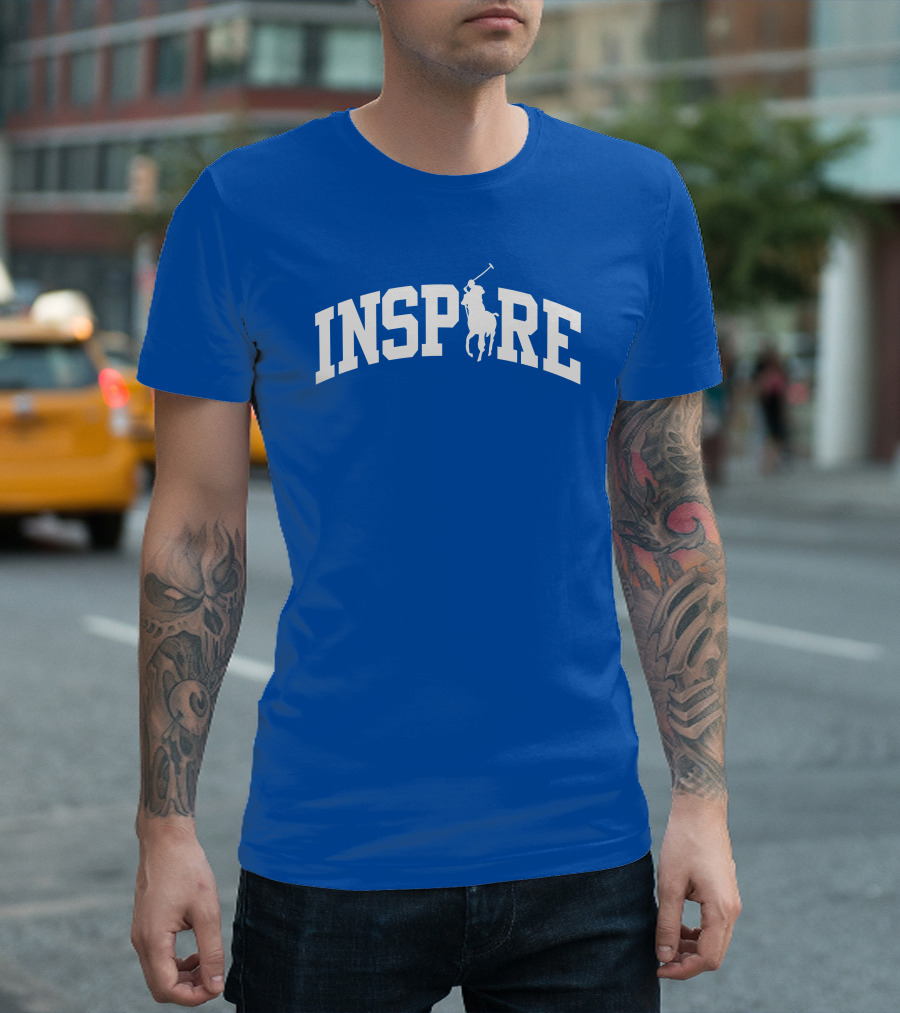 Inspire Polo Player Fleece T-Shirt