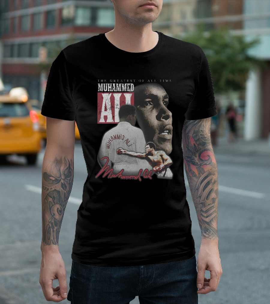 The Greatest Of All Time Muhammed Ali Boxing Legend T-Shirt