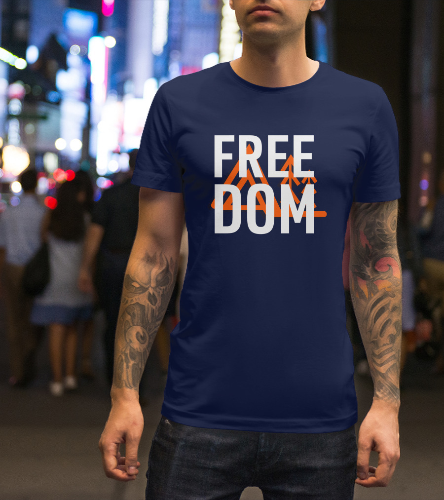 FREE DOM Mountains Adventure T-Shirt
