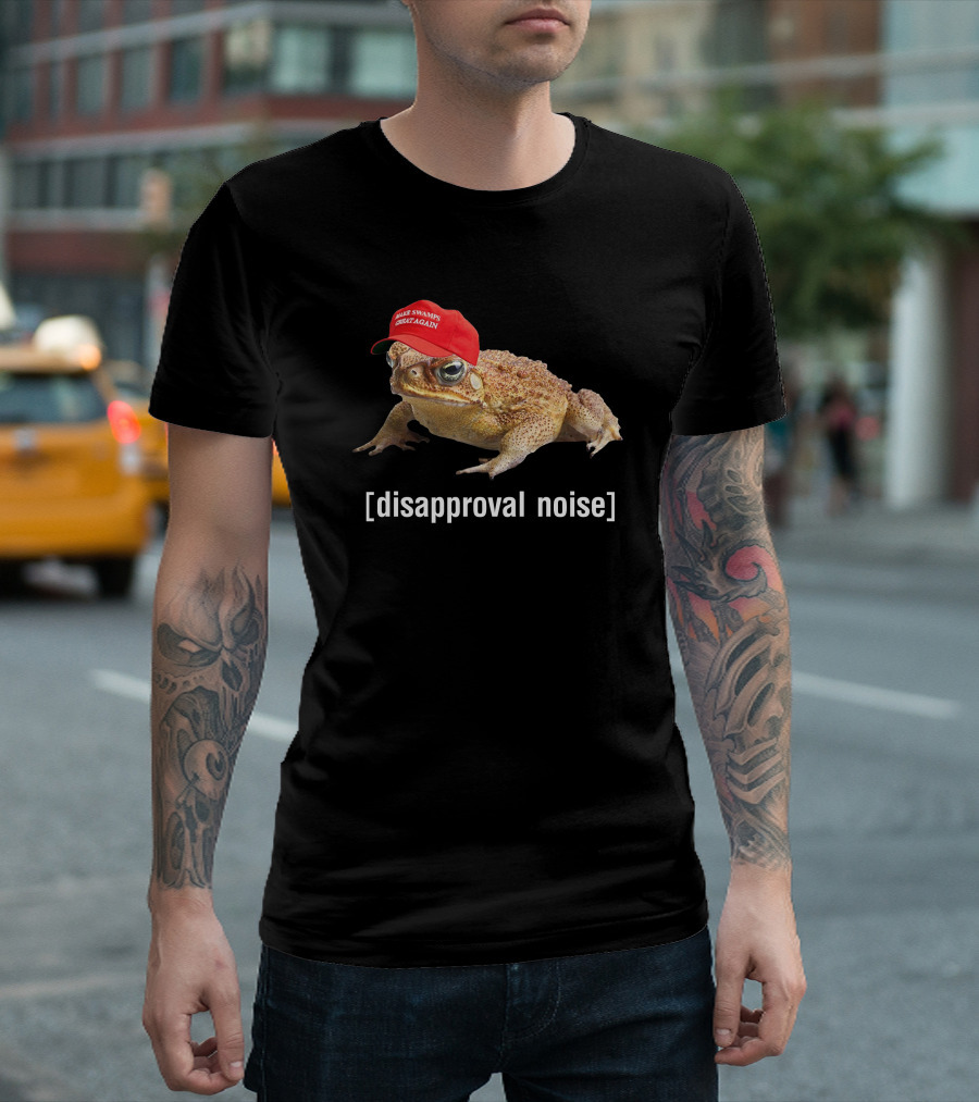 Make Swamp Disapproval Noise Frog Hat T-Shirt