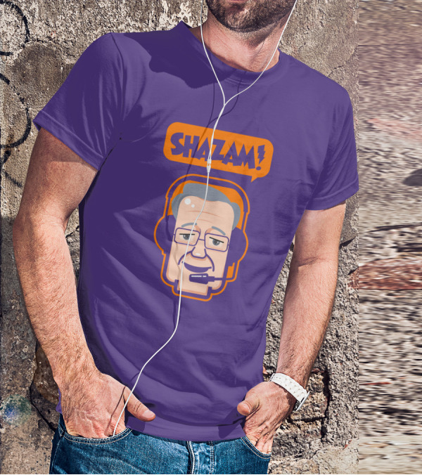 Shazam Al McCoy Cartoon Headset T-Shirt