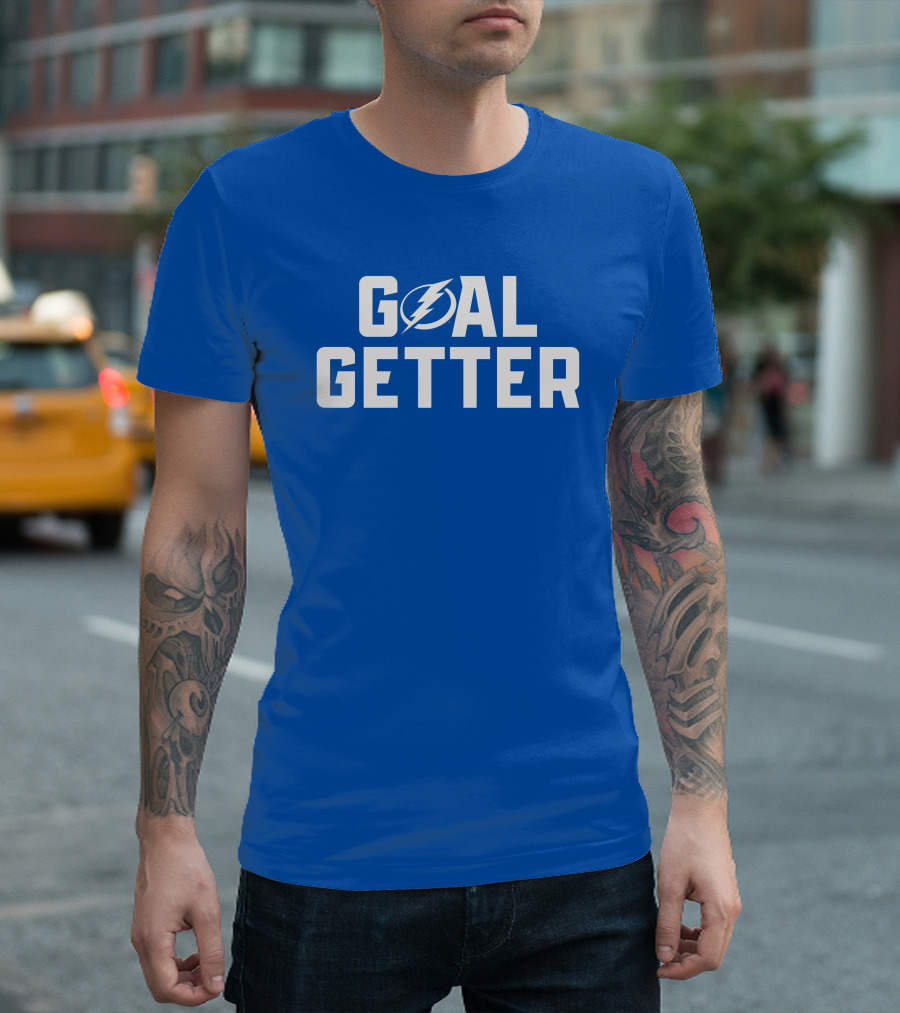 Goal Getter Lightning Bolt T-Shirt