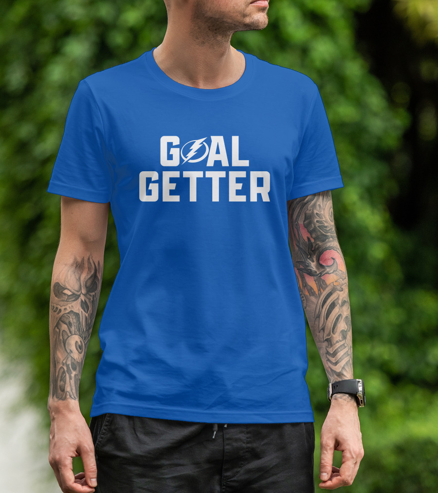 Goal Getter Lightning Bolt T-Shirt