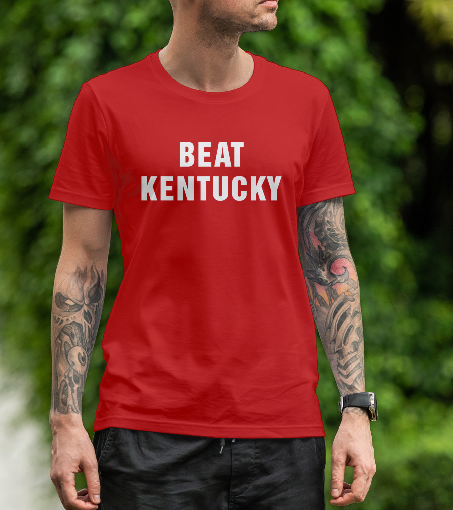 Arkansas Razorback Beat Kentucky Red Team Spirit T-Shirt