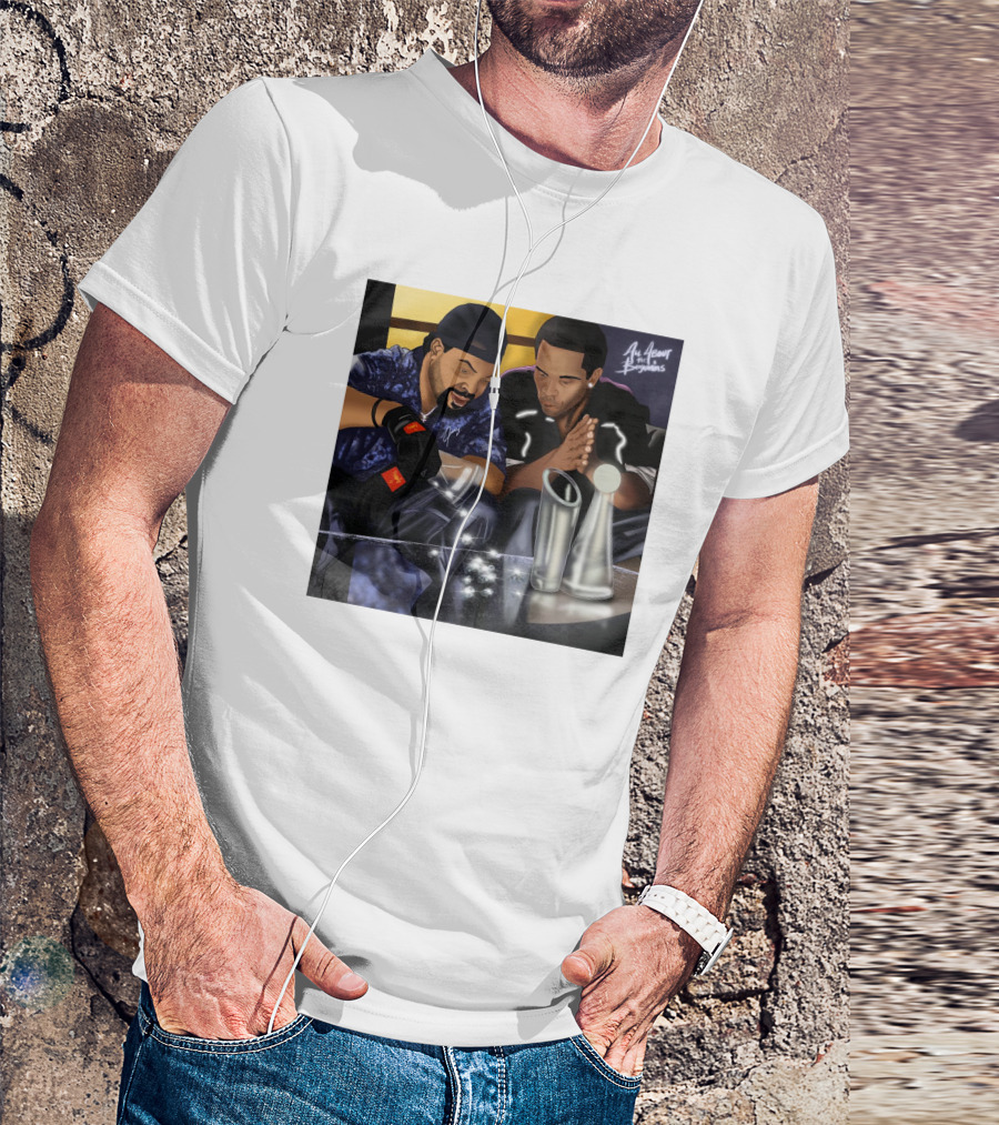 20 Years All About The Benjamins Ice Cube Mike Win On Set Scènes All About The Benjamins T-Shirt