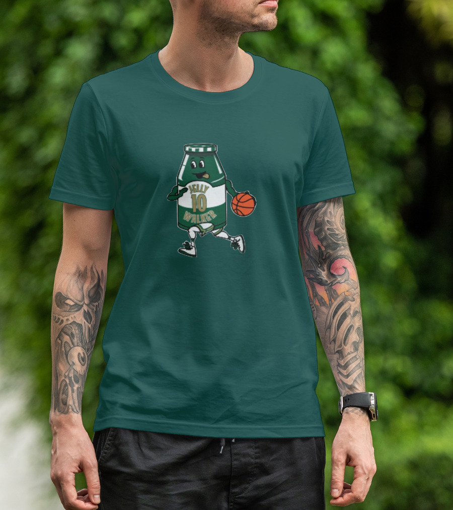 Big Cat Jelly Walker 10 Basketball Character Fight To It T-Shirt