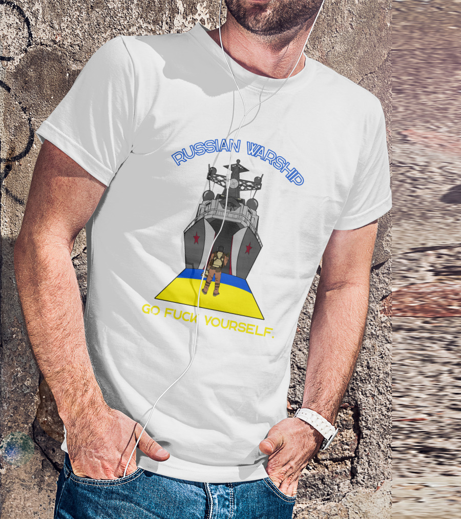 Russian Warship Go F Yourself T-Shirt