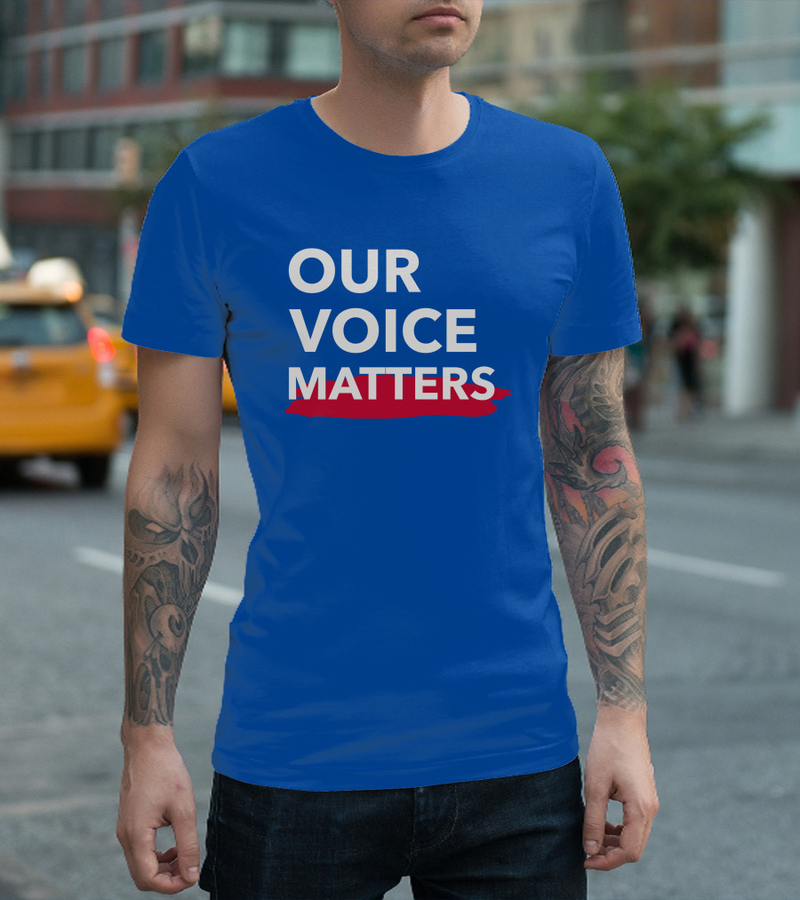 Governor Cuomo Our Voice Matters ABC7NY T-Shirt