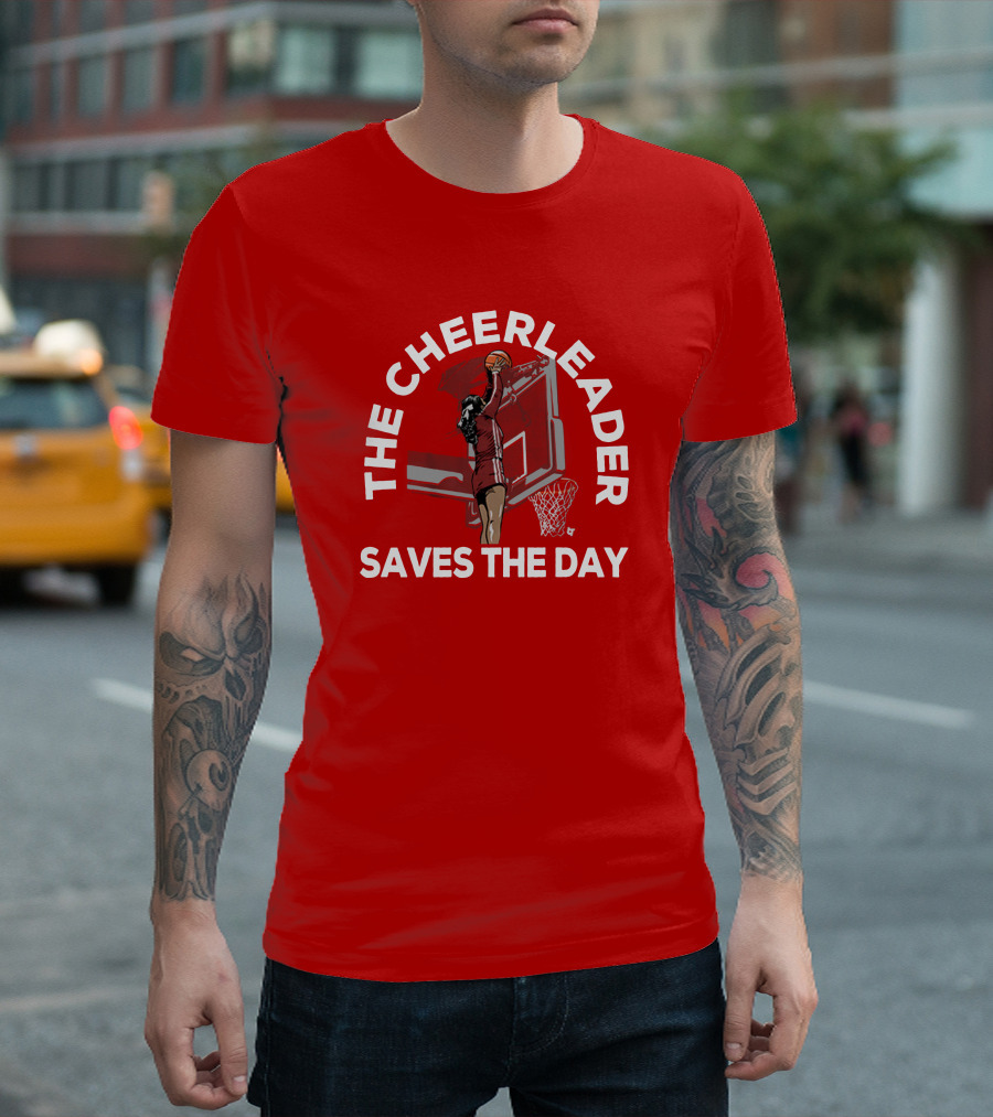 Cassidy Cerny The Cheerleader Saves The Day Basketball Hoop运动鞋 T-Shirt