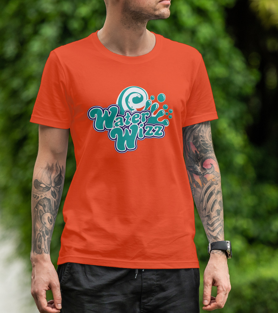 Water Wizz Wave Splash Grown Ups T-Shirt
