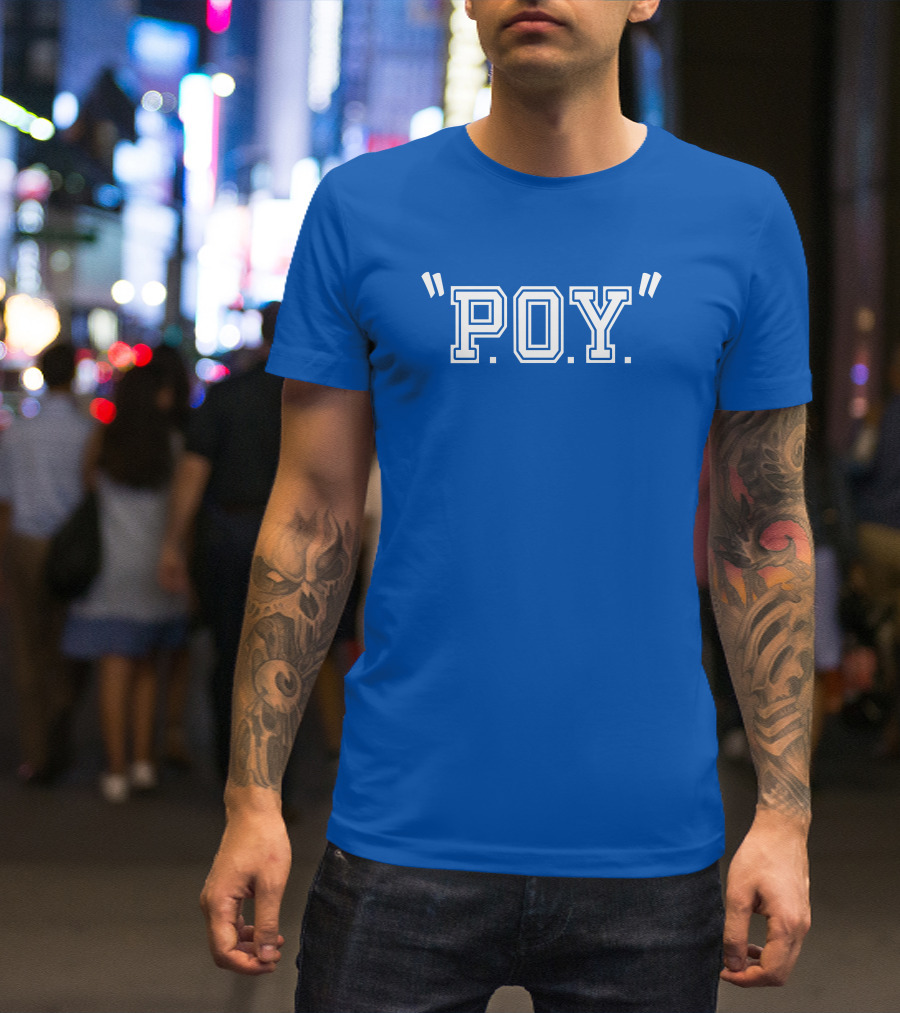 Kentuckybranded Shop Oscar Tshiebwe 34 P.O.Y T-Shirt
