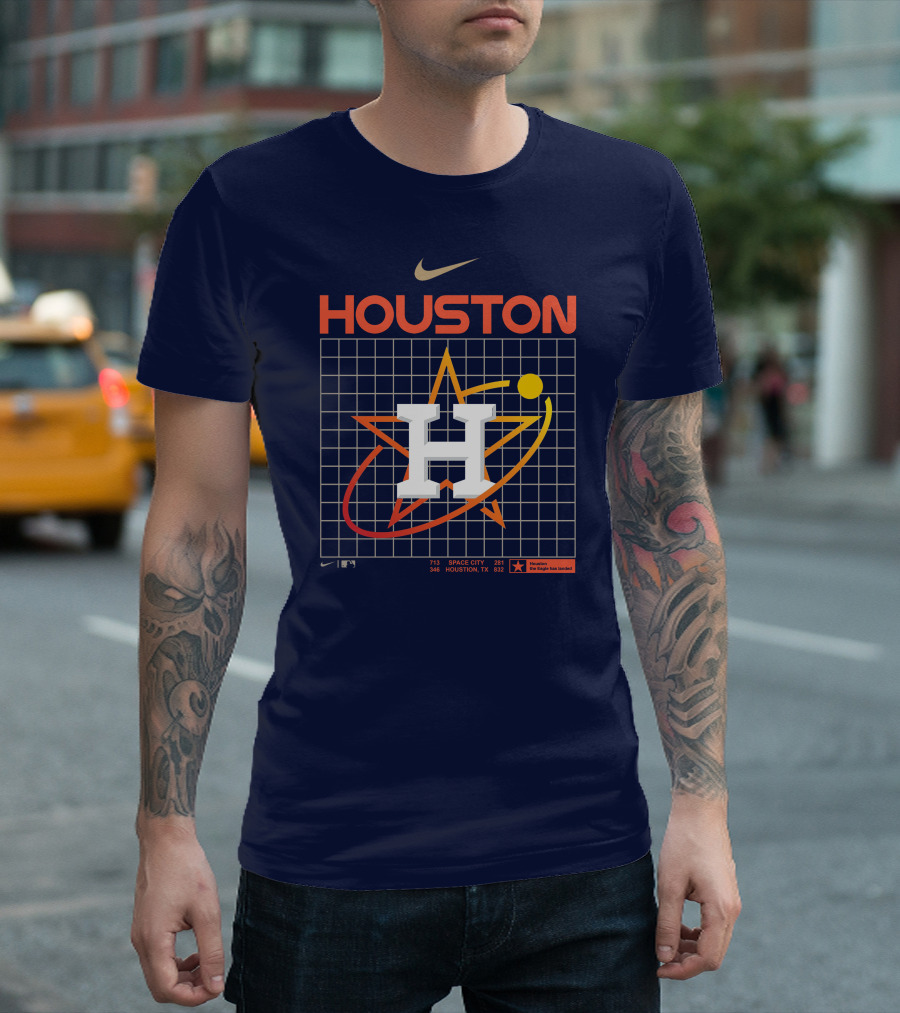 HOUSTON Astros Space City Houston TX MLB The Eagle Has Landed T-Shirt