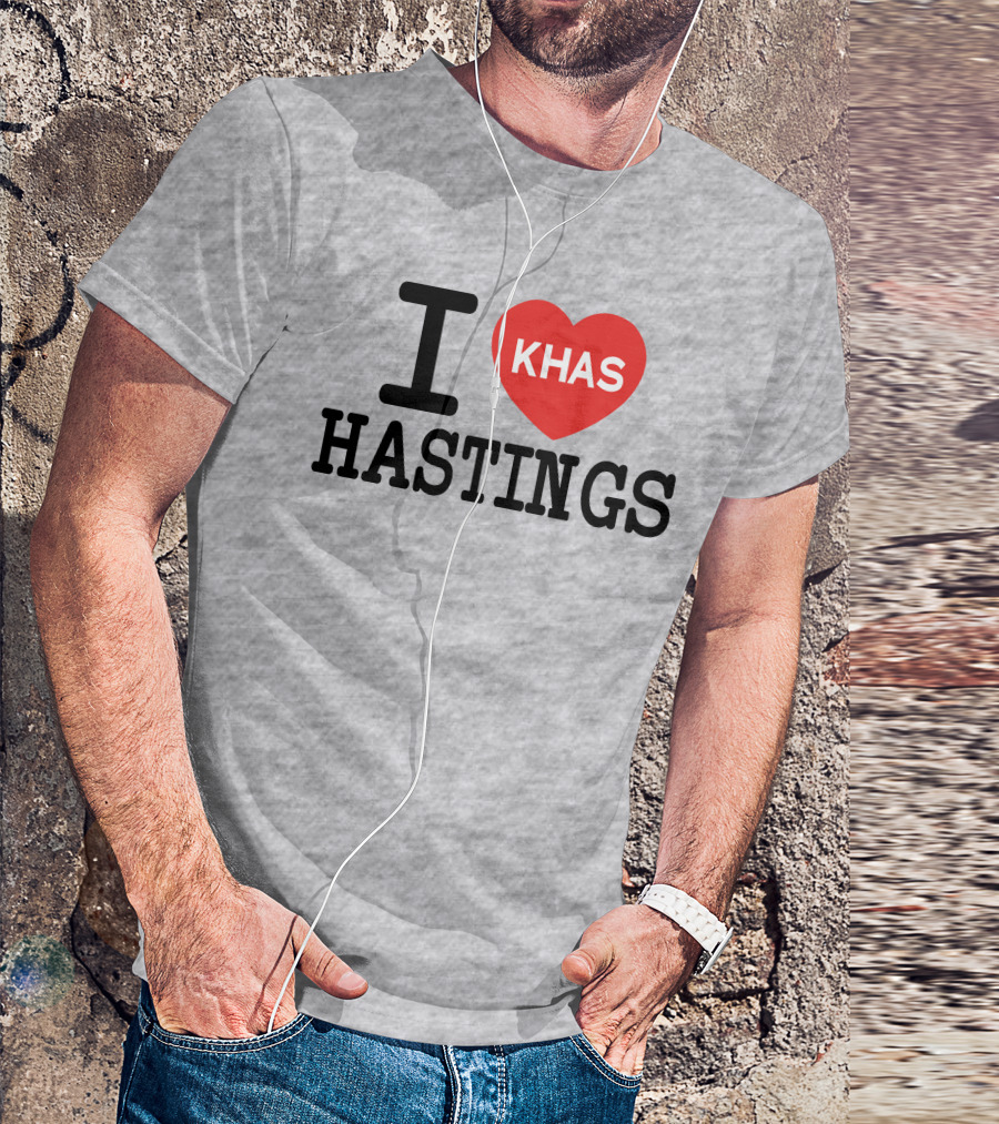 I Love Khas Hastings T-Shirt