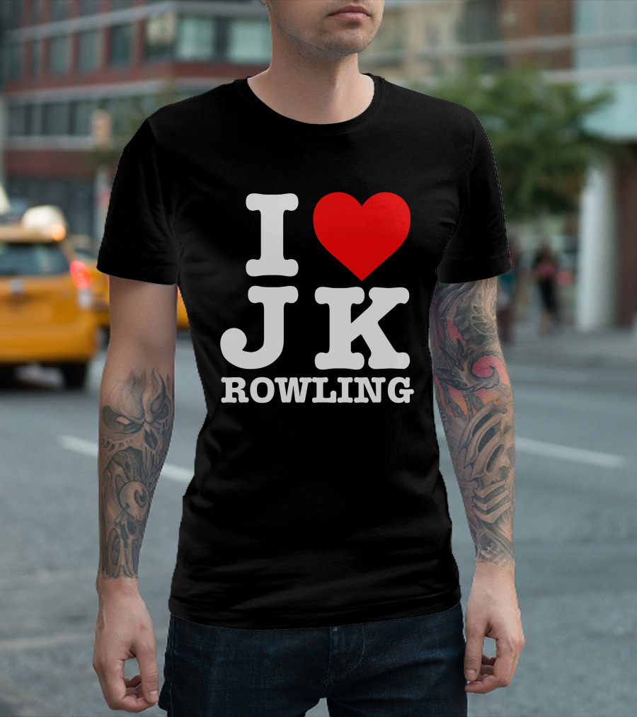 Punished Catboy Mete I Love JK Rowling Heart T-Shirt