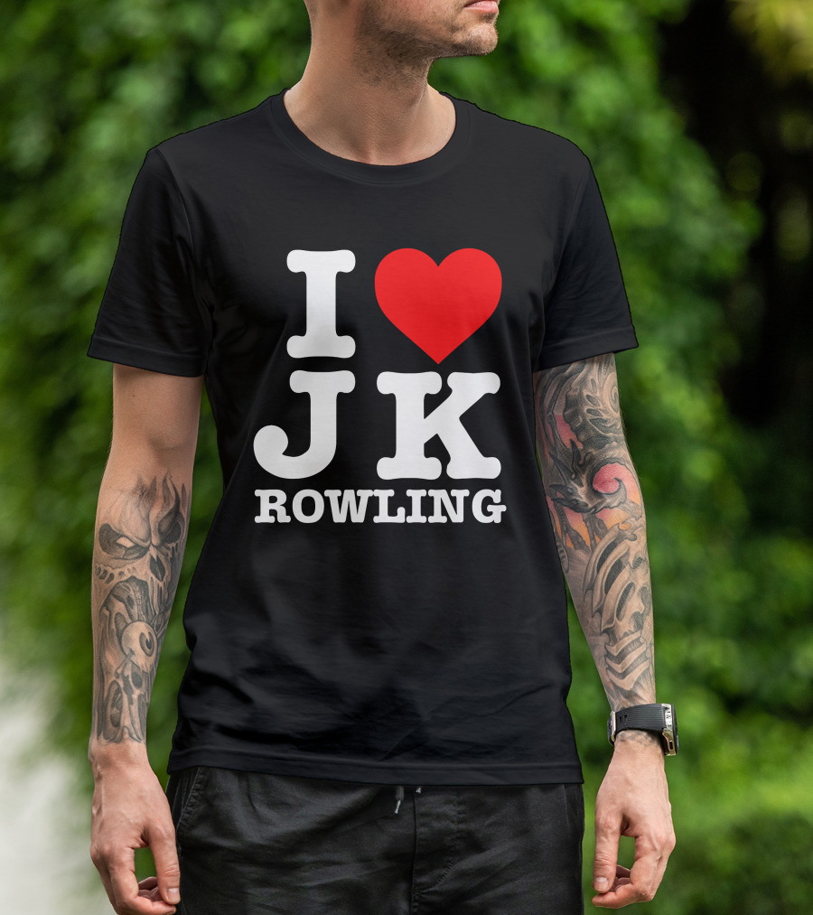 Punished Catboy Mete I Love JK Rowling Heart T-Shirt