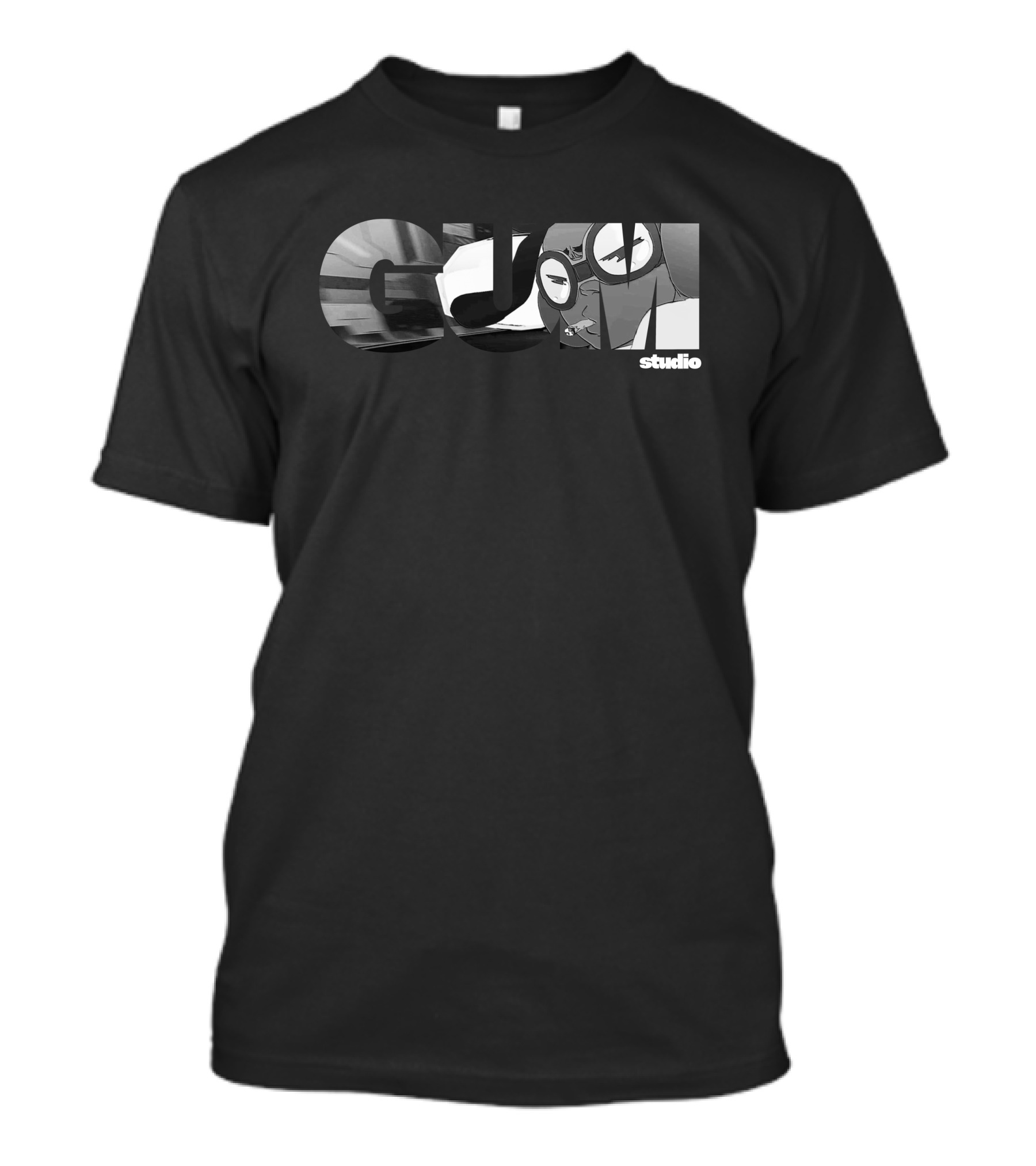 Gum Studio Masked Character Animation T-Shirt