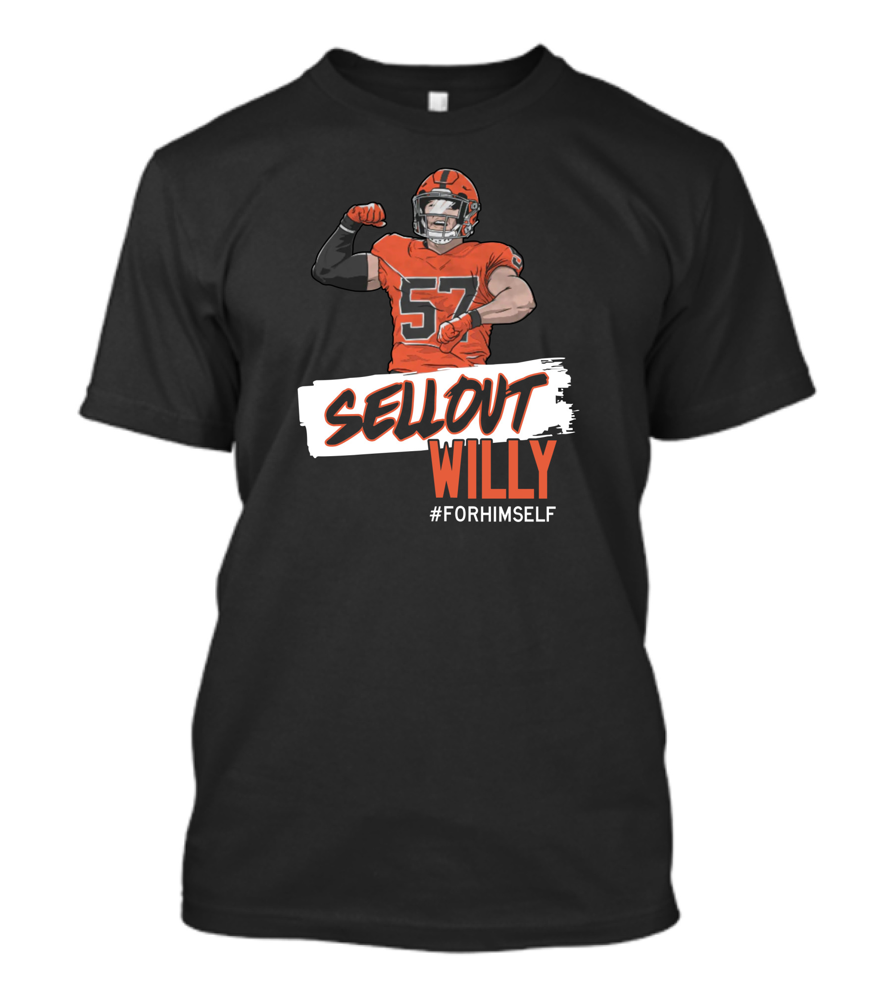 Sellout Willy #Forhimself Taylor Lewan Football 57 T-Shirt
