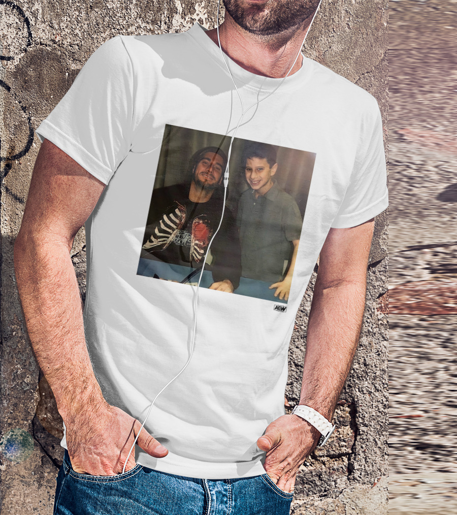 MJF Meet And Greet Signed Autograph AEW Shop Exclusive T-Shirt