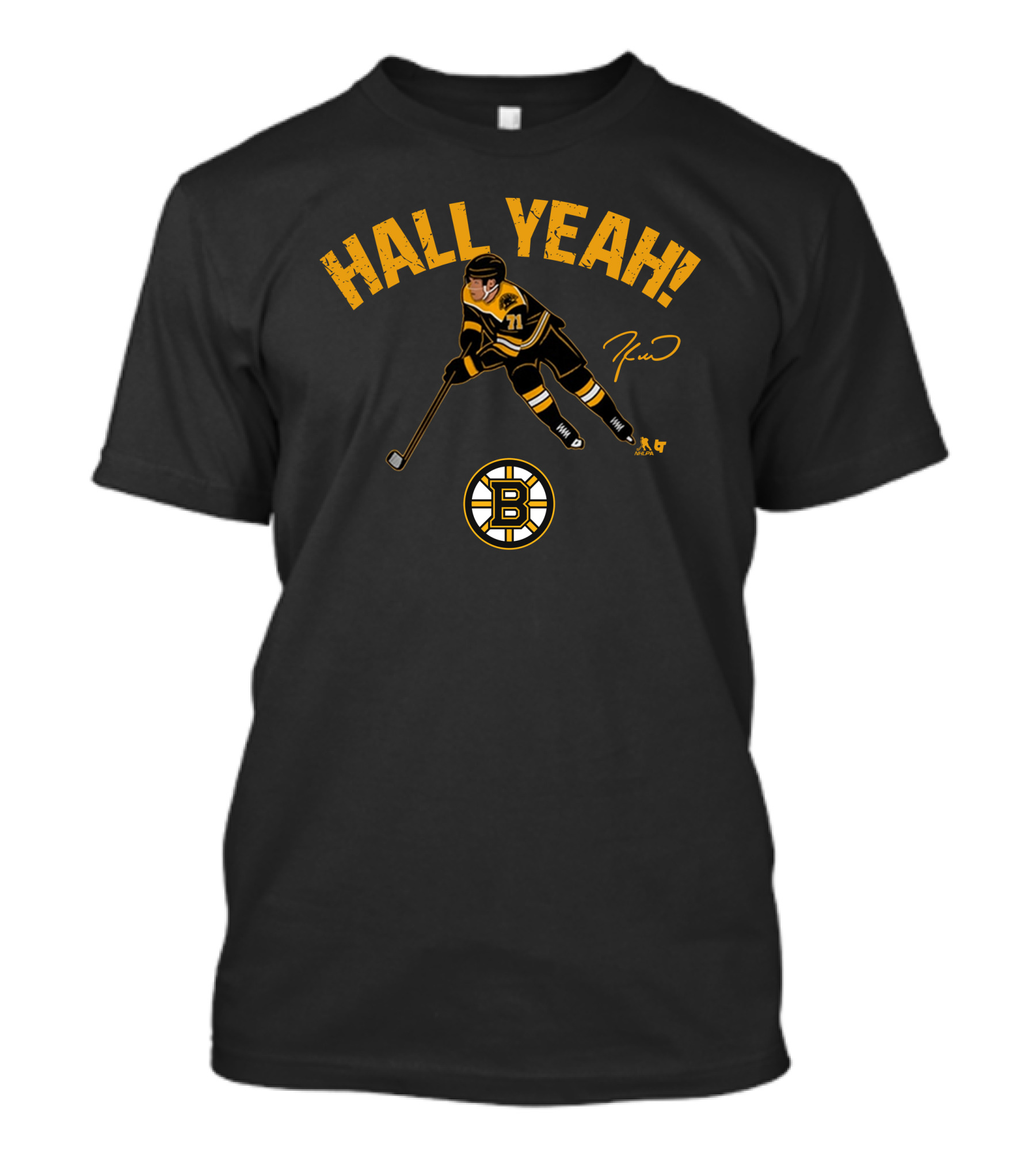 Hall Yeah Hockey Boston Bruins Curtis Lazar Taylor Hall Bostonpro Shop T-Shirt
