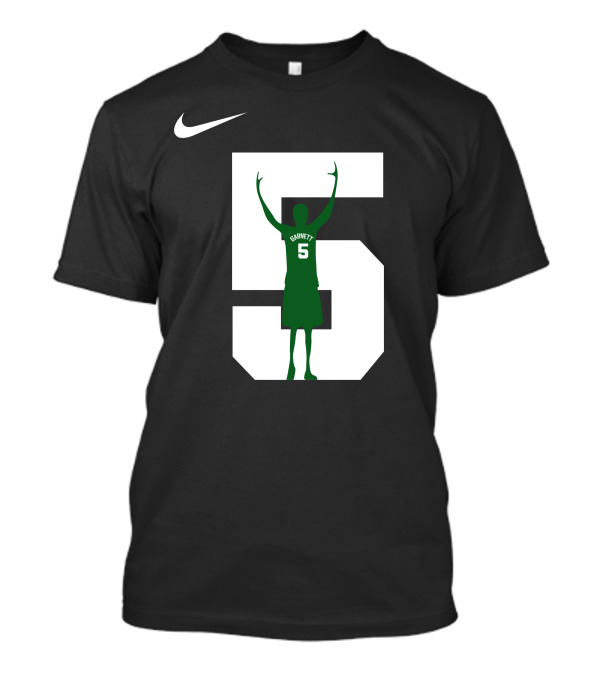 Kevin Garnett 5 Celtics NBC Sports Boston Honor T-Shirt