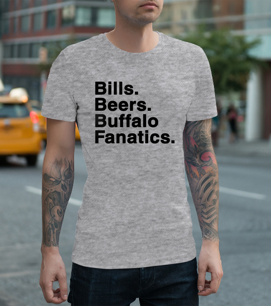 Bills Beers Buffalo Fanatics T-Shirt