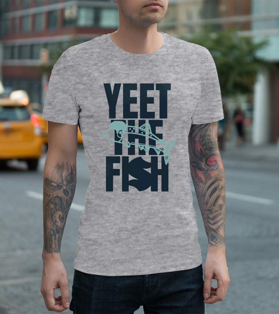 Seattle’s Best Kraken Podcast Yeet The Fish Release The Show T-Shirt