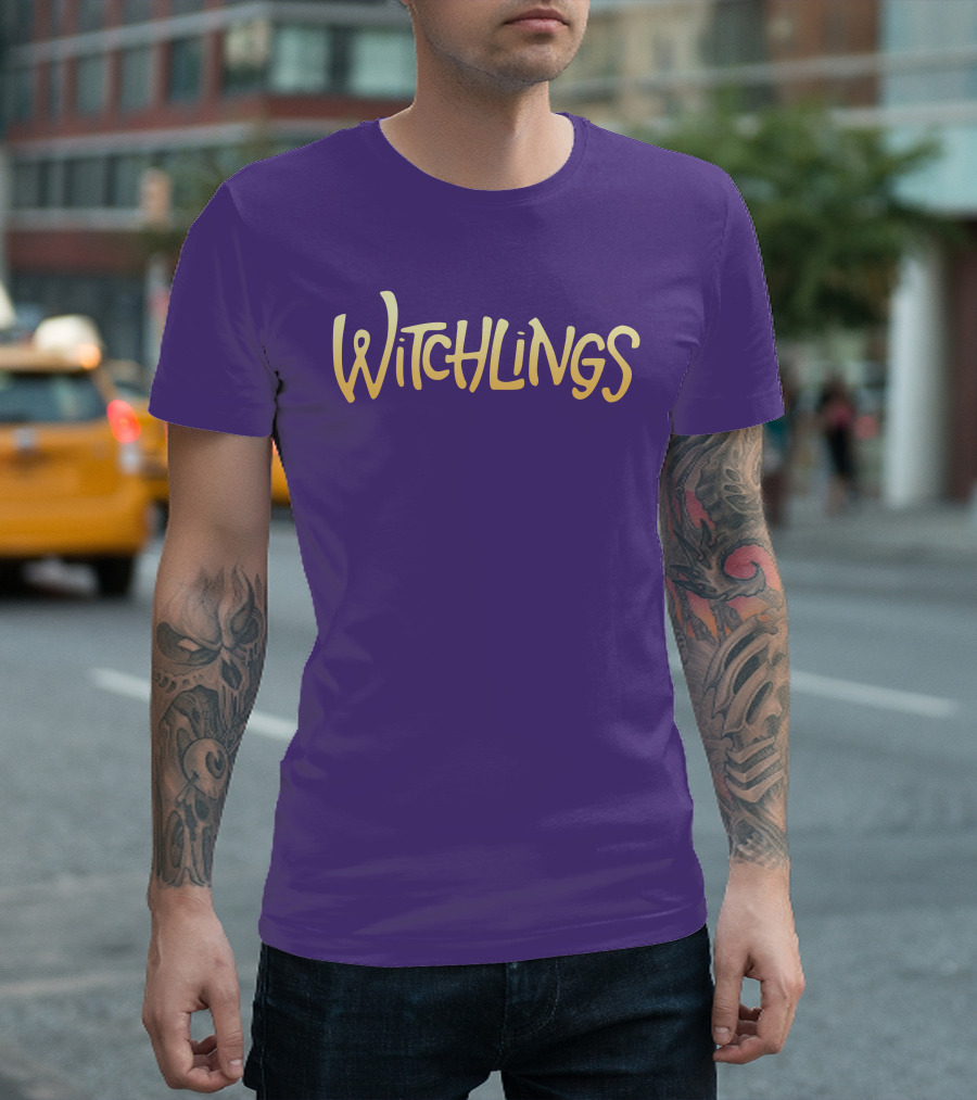 Witchlings Claribel A. Ortega Book Merchandise Purple T-Shirt