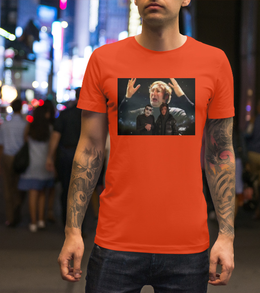 Danhausen Hook Mind Blown AEW Wrestling Encounter T-Shirt
