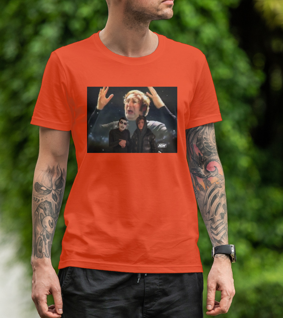 Danhausen Hook Mind Blown AEW Wrestling Encounter T-Shirt