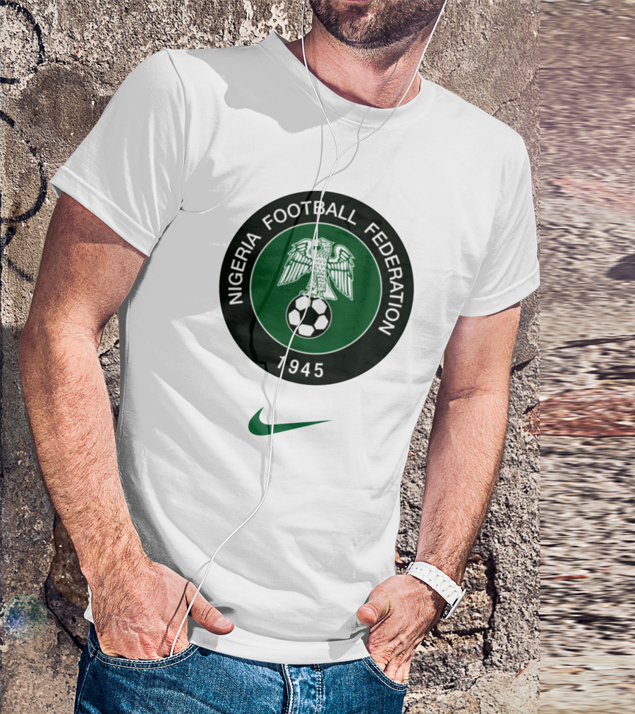Fast Track Nigeria Football Federation 1945 Super Eagles Crest T-Shirt