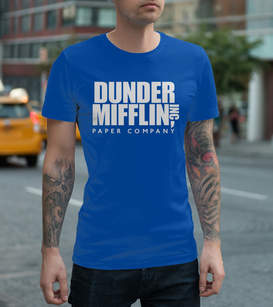 Rainnwilson Dunder Mifflin Inc Paper Company T-Shirt